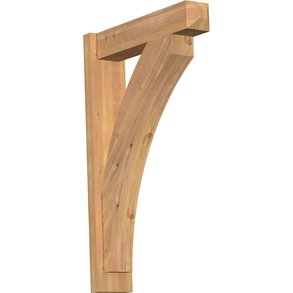 Ekena Millwork Thorton Smooth Craftsman Outlooker, Western Red Cedar, 5 1/2"W x 22"D x 34"H OUT06X22X34THR04SWR - main